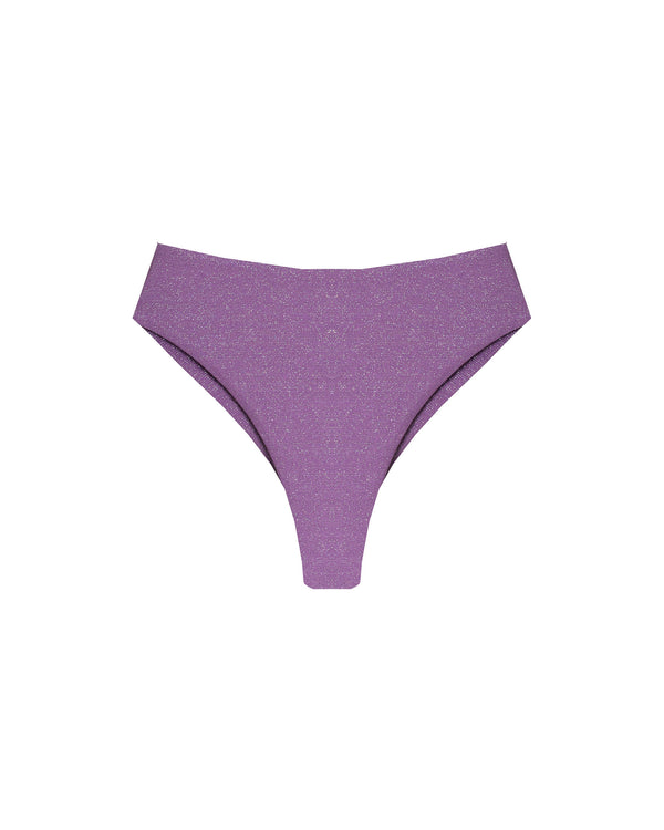 Jessica High Hip Bikini Bottom - Lilac