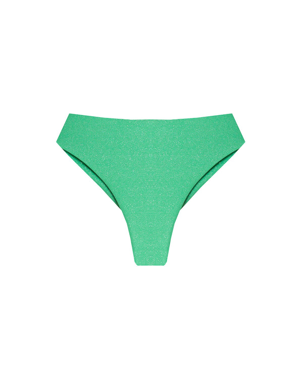 Jessica High Hip Bikini Bottom - Green