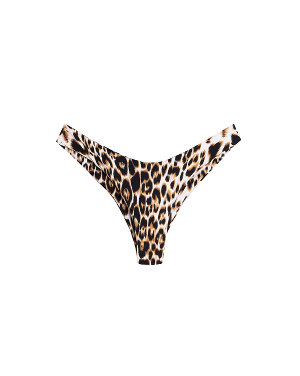 Bia Cheeky Bikini Bottom - Animal Print