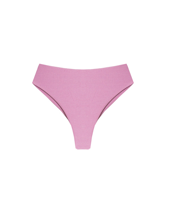 Jessica High Hip Bikini Bottom - Light Pink